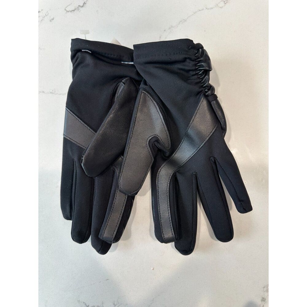 NWOT Isotoner Signature Women's Stretch Touchscreen Gloves Size S / M - Picture 3 of 4